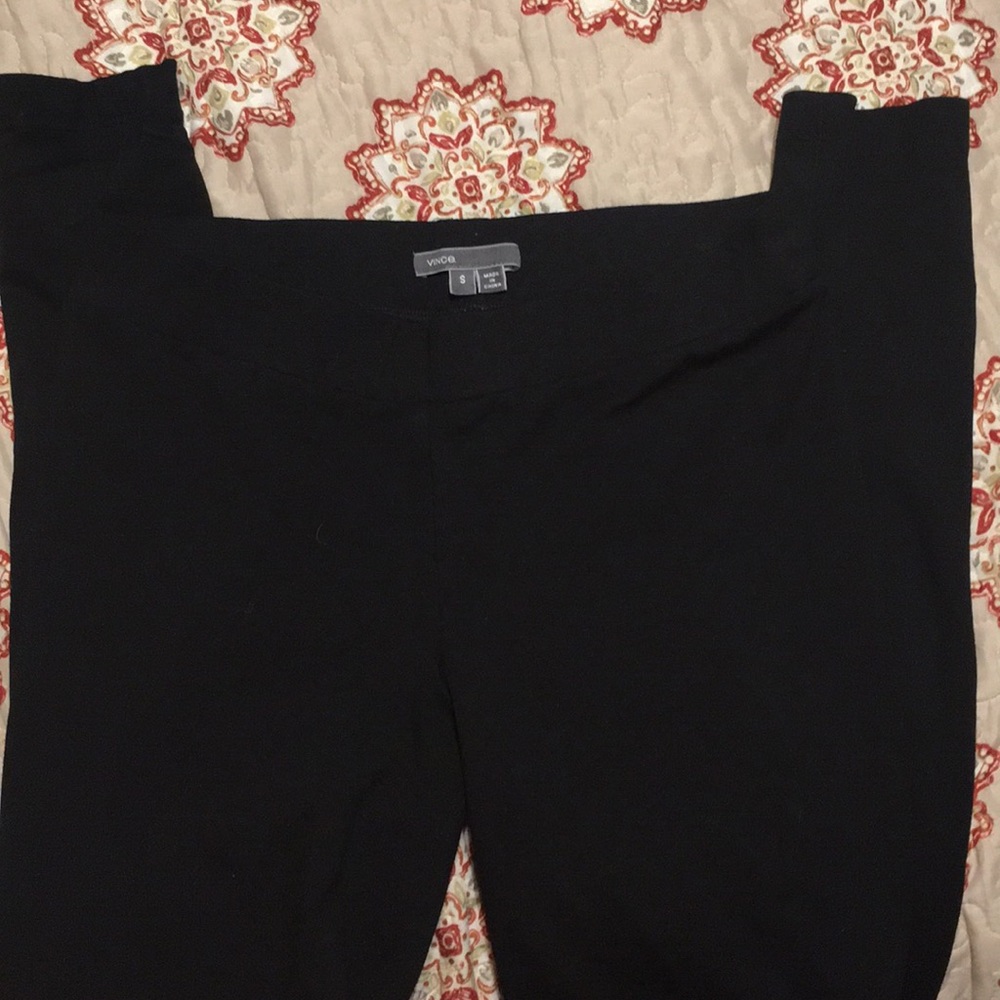 Vince black leggings size small